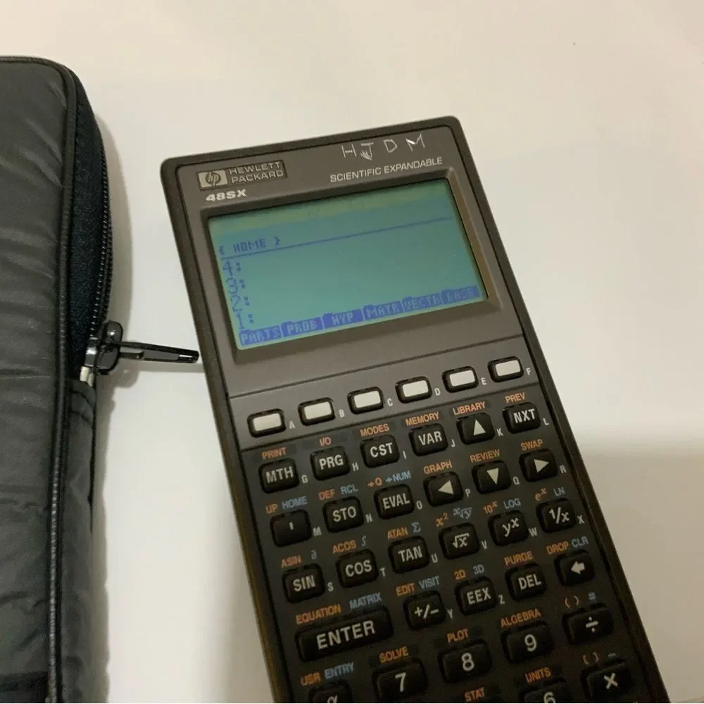 Vintage Hewlett Packard HP 48SX Graphing Calculator